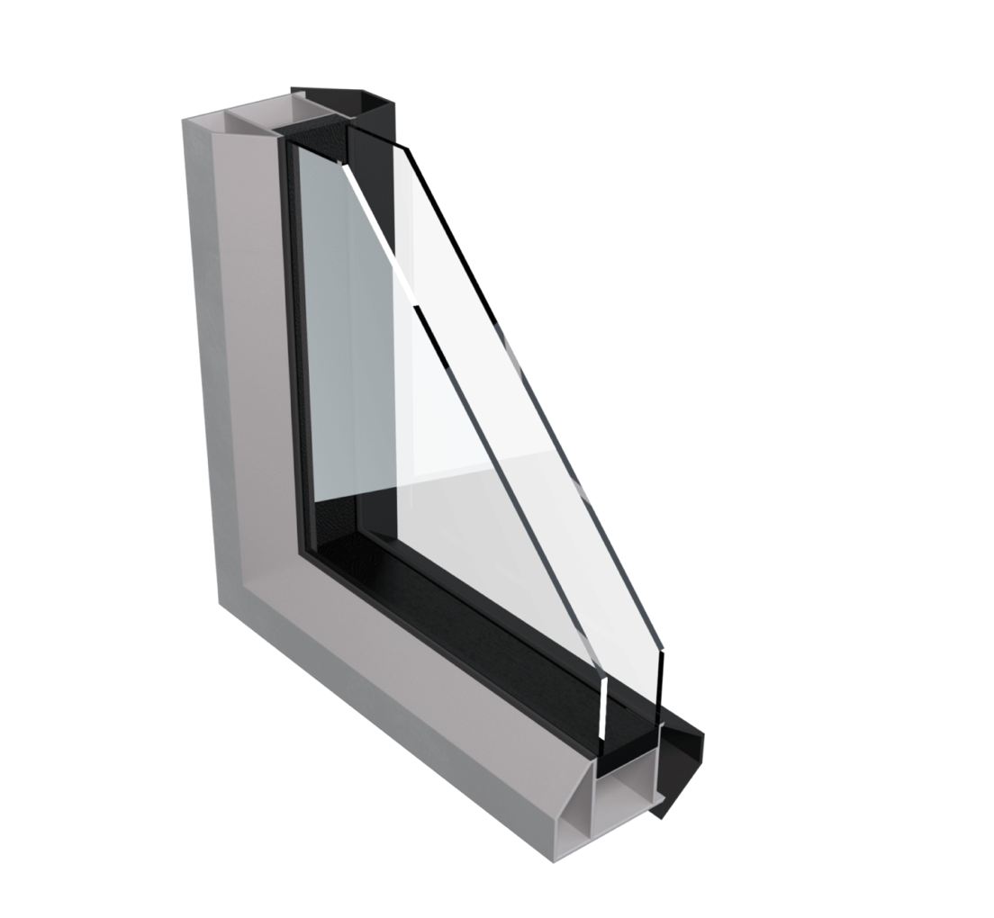 double glazing section